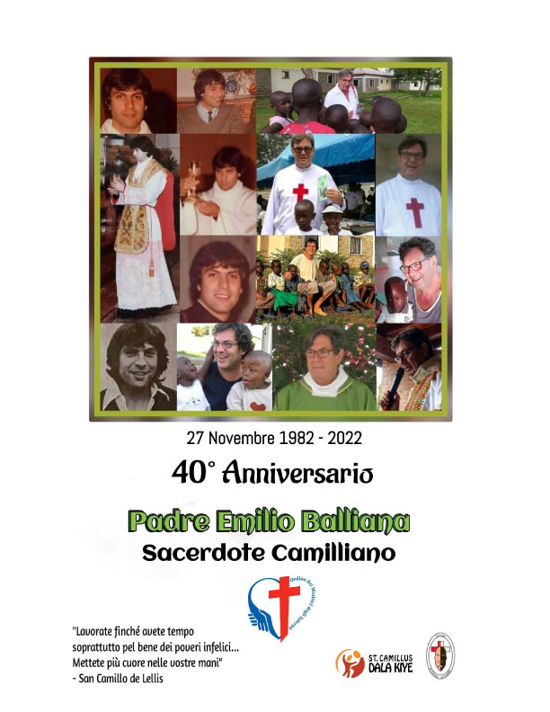 40 anniversario di sacerdozio di Padre Emilio Balliana