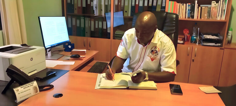 Fr Pius Musyoki of the Dala Kiye Children’s Home in Karungu, Kenya